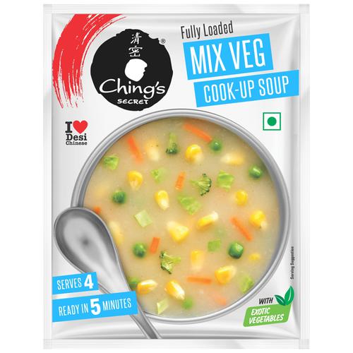 Chings Secret Mix Veg Soup, 55 grm