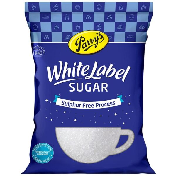 Parry's White Label Sugar, 5 Kg Sulphur Free Process